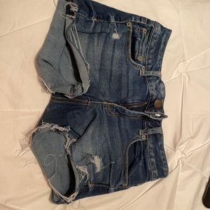 American eagle jean shorts